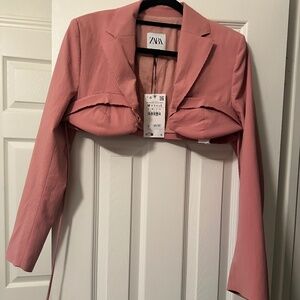 Zara Cropped Blazer